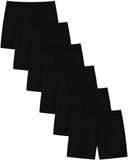 Adorel Girls Cotton Shorts Cycling Dance Summer Short Leggings Pack of 6