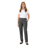 Girls Pull UP School Trousers School Uniform with Heart Pendant Half Elasticated