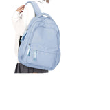 School Backpack School Bag for Teenage Girls Boys College Rucksack Lightweight Schoolbag Casual Backpack Dayback Women Bookbag College Waterproof 14 Inch Laptop Backpacks,C2-Black