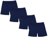 CHUNG Girls Biker Shorts Cotton Under Dress Skirt School Uniform