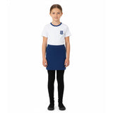 A2Z 4 Kids Girls School Mini Skirts Plain Black Short Fashion Skirt Elasticated Waist Soft Stretchy Kids Uniform Thigh Length Skirt for Everyday Wear Ages 5 to 13 Years