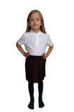UK School Uniform Girls Summer Formal Dress Bottom Full Elastic Box Pleat Skirt Only Uniform
