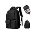 School Backpack Womens Secondary School Bag for Girls Boys Teenage College Rucksack Bag for Women Lightweight Casual Daypacks Bookbag Waterproof 14 inch Laptop Backpack Work Travel,A1-Black