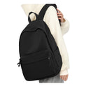 School Backpack Womens Secondary School Bag for Girls Boys Teenage College Rucksack Bag for Women Lightweight Casual Daypacks Bookbag Waterproof 14 inch Laptop Backpack Work Travel,A1-Black