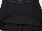 UK Clothing Outlet Pack of 2 Black Skirt, Pleated School Skirts Uniform Dress Summer Knee Length Skirt Age 3-16