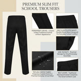 A2Z 4 Kids Girls Teen School Pants Teflon Coated Slim Fit Uniform Trousers