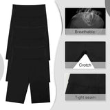 KAKU NANU 3pc Girls Shorts Cycling 5-13 Years Knee Length Under Dress Shorts Leggings Dance School P.E Gym Summer Black Grey Blue Pink
