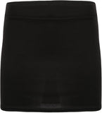 A2Z 4 Kids Girls School Mini Skirts Plain Black Short Fashion Skirt Elasticated Waist Soft Stretchy Kids Uniform Thigh Length Skirt for Everyday Wear Ages 5 to 13 Years