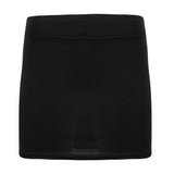 A2Z 4 Kids Girls School Mini Skirts Plain Black Short Fashion Skirt Elasticated Waist Soft Stretchy Kids Uniform Thigh Length Skirt for Everyday Wear Ages 5 to 13 Years