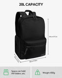 Waterfly Lightweight School Backpack 20L: Casual Daypack Hiking Rucksack | Travel, Work, Sports, Men Women