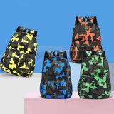 Kids Boys Girls Camouflage School Backpack Children Primary Schoolbag Book Bag Waterproof Nylon Rucksack Casual Daypack