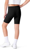 Auranso Girls Cycling Shorts 5-12 Years PE Dance Short Leggings Kids Summer Over Knee Half Length Cycle Shorts 3 Pack