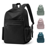 School Backpack Womens Secondary School Bag for Girls Boys Teenage College Rucksack Bag for Women Lightweight Casual Daypacks Bookbag Waterproof 14 inch Laptop Backpack Work Travel,A1-Black