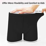 ZERULETS Girls Safety Short Dress Dance Breathable Shorts 8 Pack Kids Bike Cycling Shorts 2-10 Years - 100 110 120 130 140