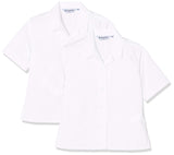 Trutex Girls Blue School Shirts, Multipack (2 Pack)