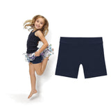 Girls Cycling Shorts 100% Cotton Modesty Shorts Under Dress School PE 4-16