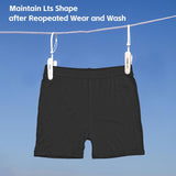 ZERULETS Girls Safety Short Dress Dance Breathable Shorts 8 Pack Kids Bike Cycling Shorts 2-10 Years - 100 110 120 130 140