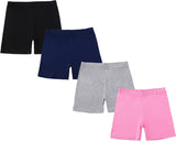 CHUNG Girls Biker Shorts Cotton Under Dress Skirt School Uniform