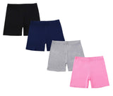 CHUNG Girls Biker Shorts Cotton Under Dress Skirt School Uniform