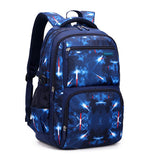 Bansusu Galaxy-Print Backpack Rucksack for Boys Middle-School Elementary Bookbag