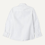 Amazon Essentials Girls' Easy-Iron Regular-Fit Long-Sleeve School Uniform Shirts, Pack of 3