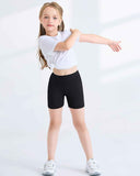 Adorel Girls Cotton Shorts Cycling Dance Summer Short Leggings Pack of 6