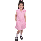 A2Z 4 Kids Girls School Uniform Pleated Gingham Checked Summer Dress with Bobble Age 3 4 5 6 7 8 9 10 11 12 13 14 Years