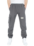 CAMLAKEE Kids Waterproof Trousers Boys Softshell Outdoor Trekking Cargo Joggers Pants