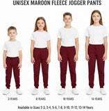 KHIM Jogging Trouser Tracksuit Bottom Pant Kids Unisex Girls Boys Activewear