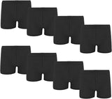 ZERULETS Girls Safety Short Dress Dance Breathable Shorts 8 Pack Kids Bike Cycling Shorts 2-10 Years - 100 110 120 130 140