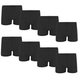 ZERULETS Girls Safety Short Dress Dance Breathable Shorts 8 Pack Kids Bike Cycling Shorts 2-10 Years - 100 110 120 130 140