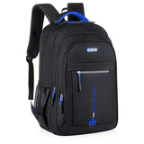 School Backpack for Boys, School Bag with Laptop Compartment, Reflective Teenagers, Large Waterproof Backpack, Stripes, Organisational Talent for School, Hiking, Travel, Business