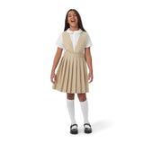French Toast Girl's V-Neck Jumper School Uniform Dress