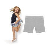 Girls Cycling Shorts 100% Cotton Modesty Shorts Under Dress School PE 4-16