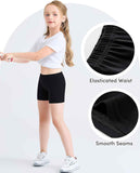 Adorel Girls Cotton Shorts Cycling Dance Summer Short Leggings Pack of 6