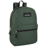 Classic Vintage Backpack for Adults and Kids with Adjustable Padded Shoulder Straps | School Bookbags for Girls, Boys (Black)