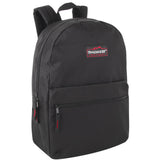 Classic Vintage Backpack for Adults and Kids with Adjustable Padded Shoulder Straps | School Bookbags for Girls, Boys (Black)