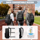 VECAVE School Backpack Womens Men Rucksack School Book Bags for Girls Boys | Water Resistant Lightweight Cute College Secondary High Bookbags for Teenage Travel Laptop Work Back Pack Casual Daypack