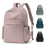 School Backpack Womens Secondary School Bag for Girls Boys Teenage College Rucksack Bag for Women Lightweight Casual Daypacks Bookbag Waterproof 14 inch Laptop Backpack Work Travel,A1-Black