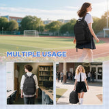 HYC00 School Bags for Teenage Girls Lightweight School Backpacks for Girls Backpack for School Secondary High School College Backpack Travel Work Rucksack for Women Waterproof Casual Daypacks