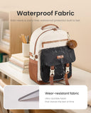 LOVEVOOK School Bags for Teen Girls, 15.6 Inch Work Laptop Backpack | Large Capacity Work Bags for Women, Lightweight Rucksack Bag for Uni, College, Middle & High School, Gift for Girls