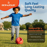 Bonjour Kids Boys Girls Childrens School Jog Pants Sports Games Fleece PE Joggers Trouser Jogging Tracksuit Bottoms Football 3-13 Years