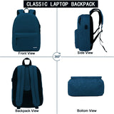SUPACOOL Casual Laptop Backpack for Men and Women, Backpack for College, USB Charging Port, Lightweight Back Pack