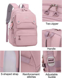 Teen Girls Casual Backpack High Middle School Daypack Women Daily Travel Laptop Bag