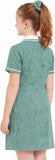 L S U Girls School Gingham Pleated Check Summer School Dress School Uniform 3 Years - 20 Years