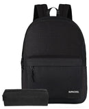 SUPACOOL Casual Laptop Backpack for Men and Women, Backpack for College, USB Charging Port, Lightweight Back Pack