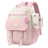LOVEVOOK School Bags for Teen Girls, 15.6 Inch Work Laptop Backpack | Large Capacity Work Bags for Women, Lightweight Rucksack Bag for Uni, College, Middle & High School, Gift for Girls