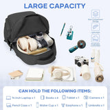 HYC00 School Bags for Teenage Girls Lightweight School Backpacks for Girls Backpack for School Secondary High School College Backpack Travel Work Rucksack for Women Waterproof Casual Daypacks