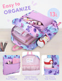 Kids Backpack for Boys Girls, 13L Lightweight Water-Resistant Primary School Bag for Year 1-3 Ages 6-9, Fits A4 Folder, with Chest Strap & Water Bottle Holders, H: 38 cm