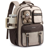 LOVEVOOK Cute School Backpack for Girls Ages 7-16, Bookbag with Plush Bear & Clear Display Pocket, Fits 15.6 Inch Laptop & 40oz Tumbler, Back to School Backpack for Elementary & Middle School